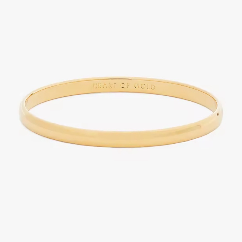 NWT Kate Spade Heart of Gold Idiom Bangle